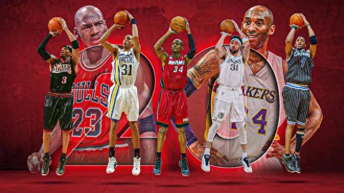 乔丹和科比入选NBA历史最佳阵容