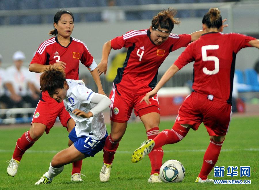 国家女子足球代表团备战东京奥运